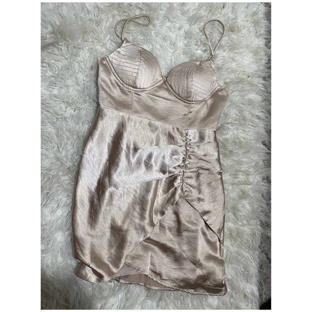 ASOS Angel Biba Bustier Mini Dress